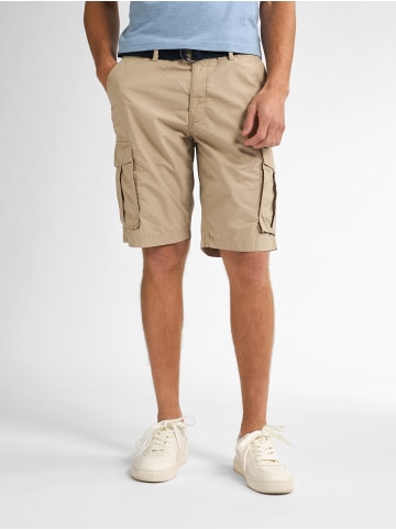 Petrol Industries Cargo-Shorts mit Gürtel Azure in Braun