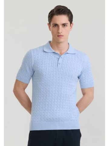 Felix Hardy Polo Shirt Kurzarm in Blau