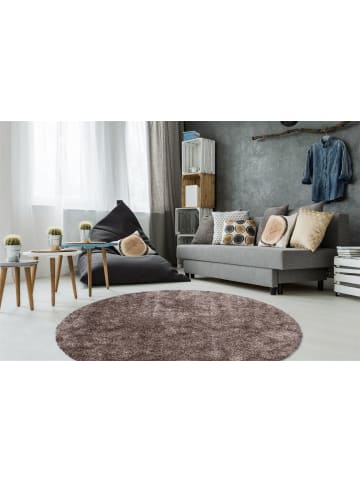 Teppich Boss Hochflor Teppich Dominik 700 - Taupe