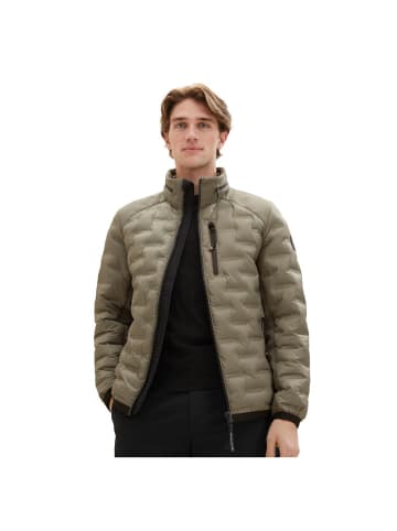 Tom Tailor Jacke in smokey olive green
