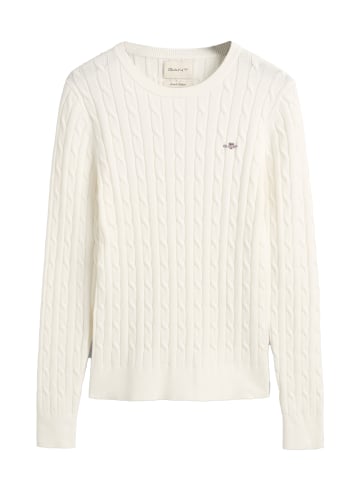 Gant Strickpullover in Ecru