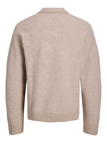Jack & Jones Gestricktes Polo in Atmosphere