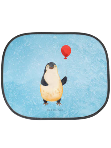 Mr. & Mrs. Panda Sonnenschutz Auto Pinguin Luftballon ohne Spruch in Eisblau