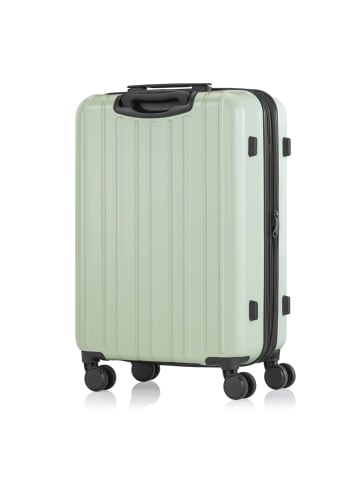 Pack Easy Jolly 4 Rollen Trolley M 64 cm mit Dehnfalte in mint