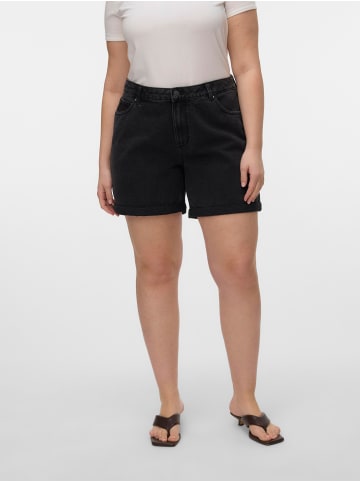 Vero Moda Jeans-Shorts in Black Denim