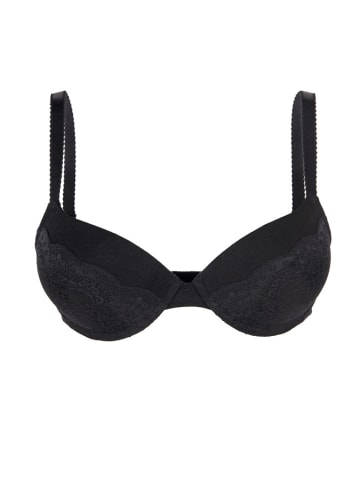 comazo earth Fairtrade Push-Up BH in Schwarz