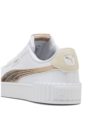 Puma Sneaker "Carina 3.0 Metallic Whisper" in Weiß