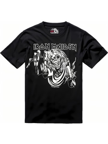 Brandit T-Shirt "Iron Maiden T Shirt Eddy Glow" in Schwarz