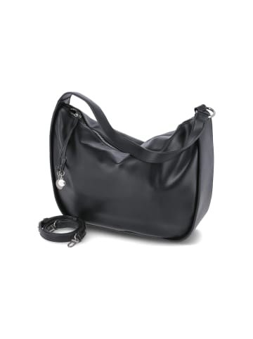 Seidenfelt Handtasche für Erwachsene in schwarz in schwarz
