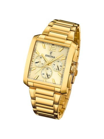 Festina Chronograph-Armbanduhr Festina Timeless Chronograph gold mittel (ca. 37mm)