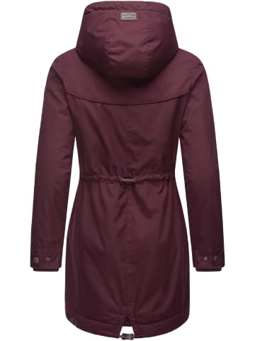 ragwear Winterjacke YM-Canny in Wine Red22