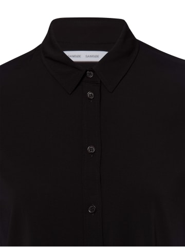 SAMSOE & SAMSOE Bluse Majan in schwarz