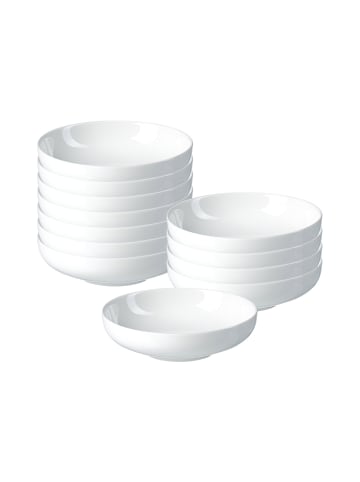 Ritzenhoff & Breker 12er Set Beilagenschalen Skagen in Weiß ø 11,5 cm in weiß