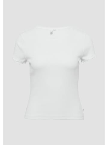 QS T-Shirt in 0100_weiß