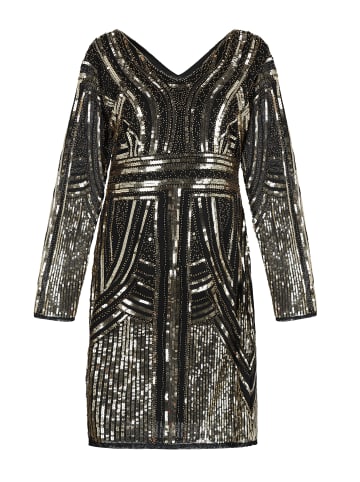 NAEMI Damen Kleid in Gold