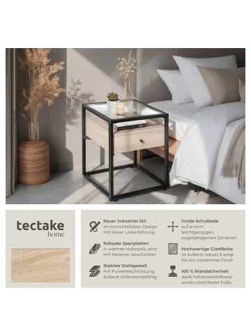 tectake Beistelltisch Preston 43x45x54,5cm