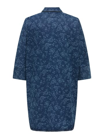 ONLY Carmakoma Jeanskleid in Medium Blue Denim