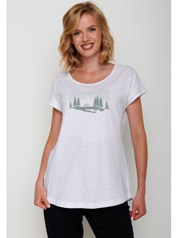 GreenBomb Cool Bike Mountain Land in Weiß