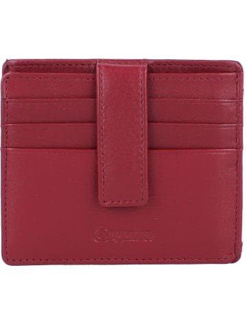 Esquire Oslo Kreditkartenetui RFID Leder 9,5 cm in rot