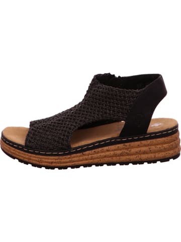 rieker Sandalette in schwarz