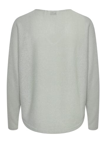b. young BYSIF V NECK PULLOVER - JERSEY Regular fit in Aqua Gray