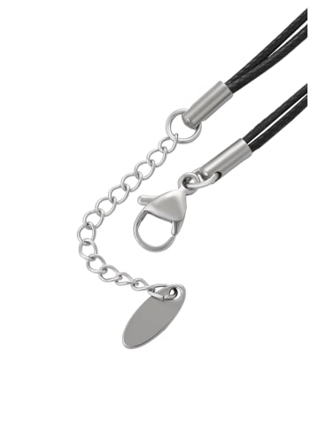 faina Bracelet in Silver Black