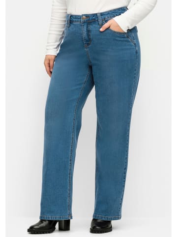 sheego Jeans in blue denim