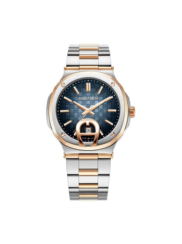 Aigner Quarzuhr für Herren in silber