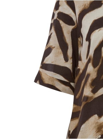 Marie Lund Kleid in schoko taupe - 0040