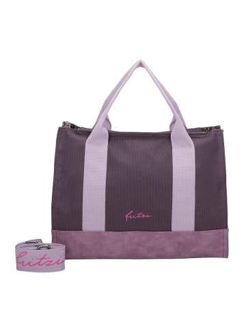 Fritzi aus Preußen Canvas Handtasche 40 cm plumy