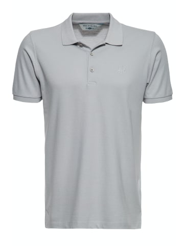 Way of Glory Way of Glory WAY OF GLORY Herren Premium Poloshirt aus hochwertigem Pikee in grau