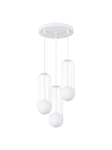 Nice Lamps Pendelleuchte BELINDA 3P Weiß H 229