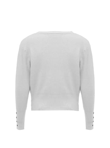 leo basics Strickjacke in Grau