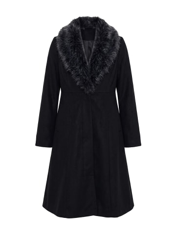 Ulla Popken Mantel in schwarz