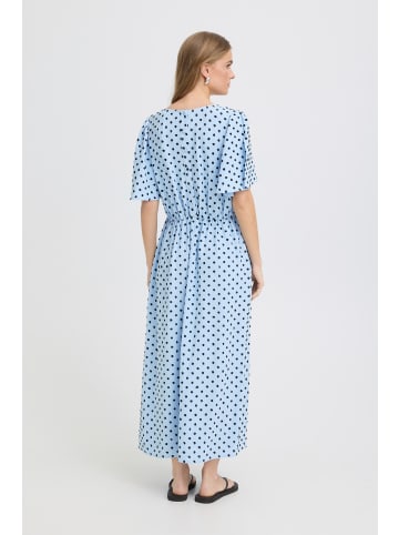 ICHI Casual IHZABBY Regular fit in GRAPHIC DOT POWDER BLUE