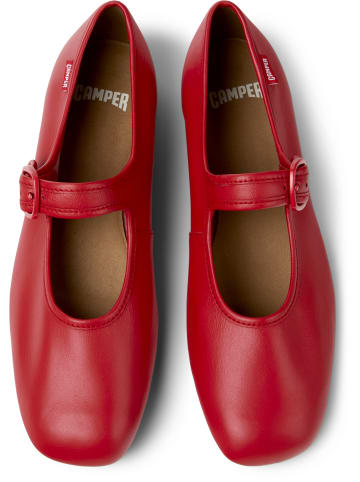 Camper Ballerinas " Casi Myra " in Mittelrot