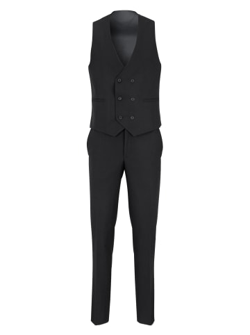 Steffen Klein Anzug Slim-Fit in schwarz