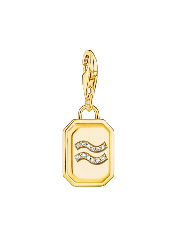 Thomas Sabo Charm-Anhänger in gold, weiß