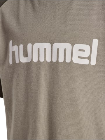Hummel T-Shirt Hmljr Logo Mädchen in DARK NIGHT