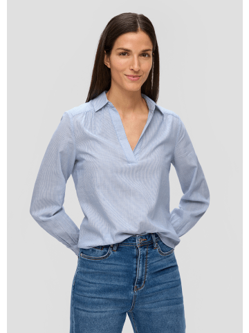 s.Oliver Bluse langarm in Blau