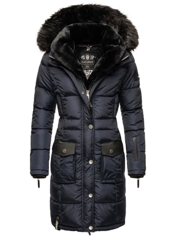 Navahoo Steppmantel Sinja in Navy