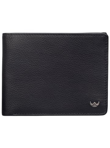 Golden Head Capri Geldbörse RFID Leder 12 cm schwarz