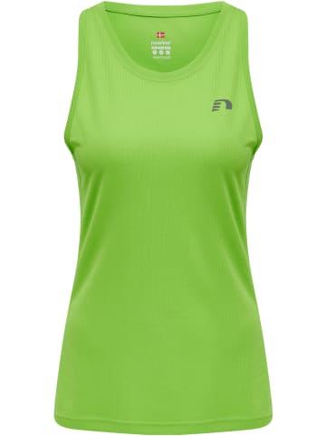 Newline T-Shirt S/L Women Core Running Singlet in GREEN FLASH