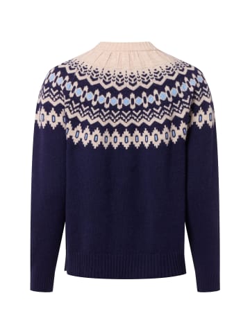 Marie Lund Strickpullover in marine kitt - 0002