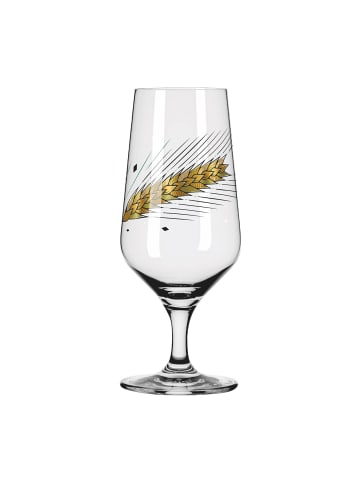 RITZENHOFF 2er Set Biergläser Gerste Brauchzeit 374 ml transparent in transparent