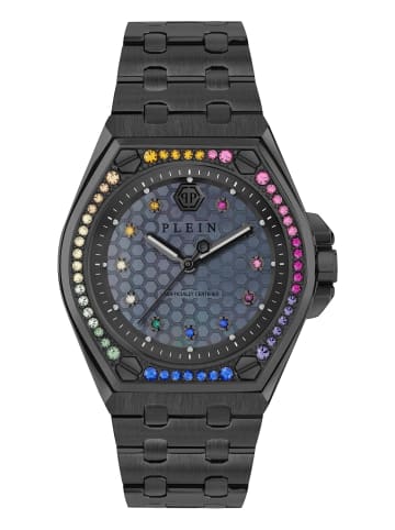 Philipp Plein Analoguhr für Damen in schwarz