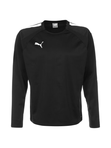 Puma Sweatshirt TeamLIGA in schwarz / weiß