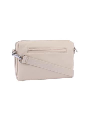 Bogner Schultertasche 'Fully 1.0 Pukie in Oyster Gray 21 x 15 x 4 cm'