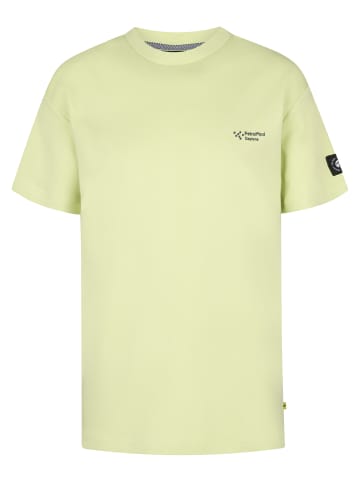 Petrol Industries T-Shirt mit Logo Flamingview in Grün