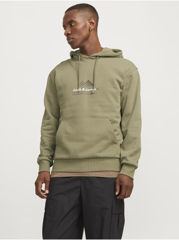 Jack & Jones Kapuzenpullover in Silver Sage
